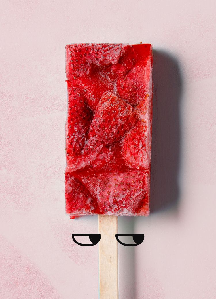 ずるい甘酸っぱイチゴゼリーアイス