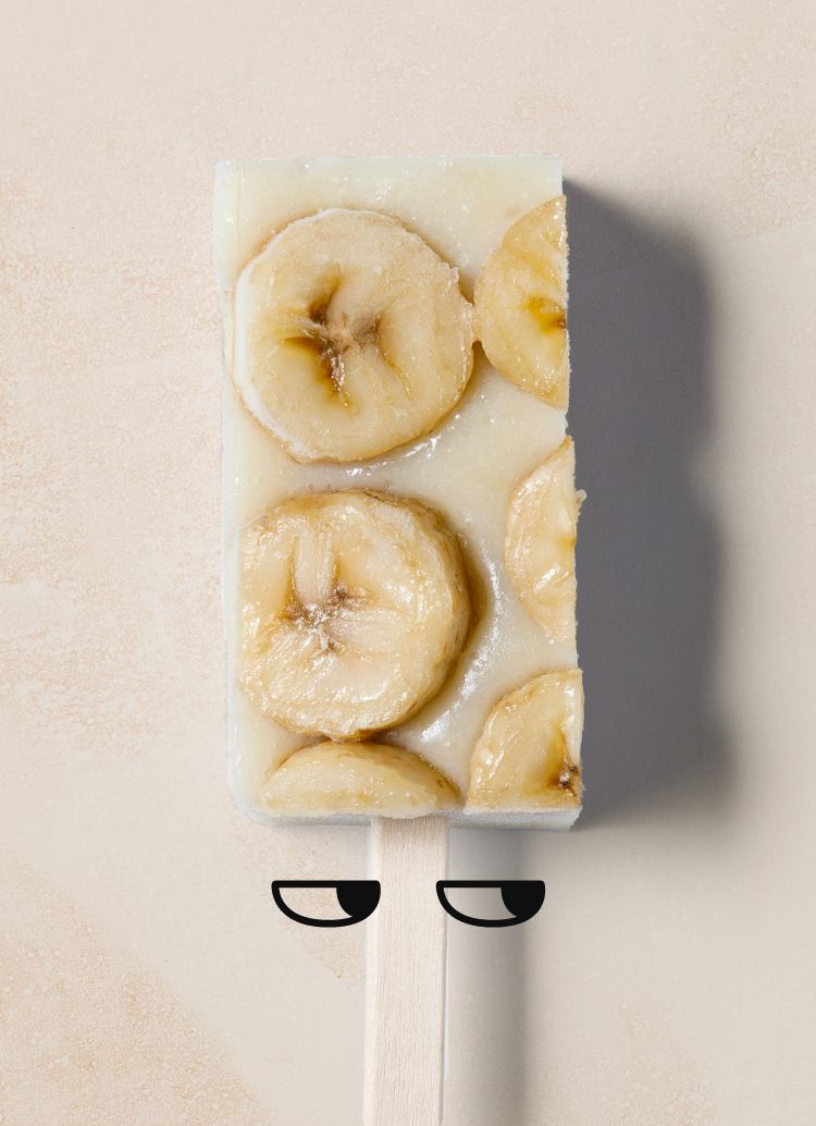 ずるいのんびりバナナゼリーアイス